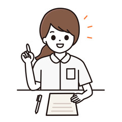看護師 ナース イラスト