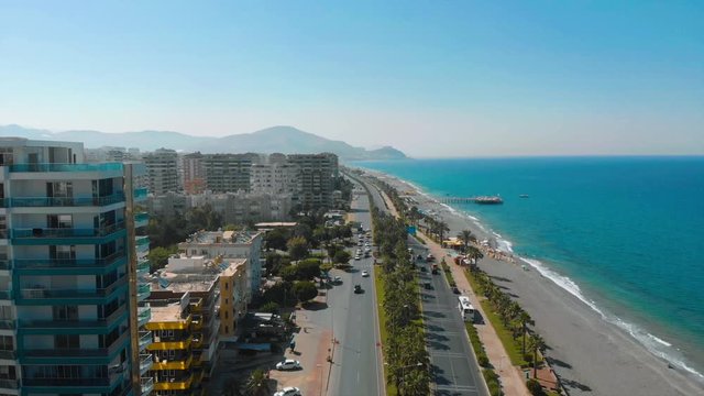 Alanya Mahmutlar Sea Summer Drone 3