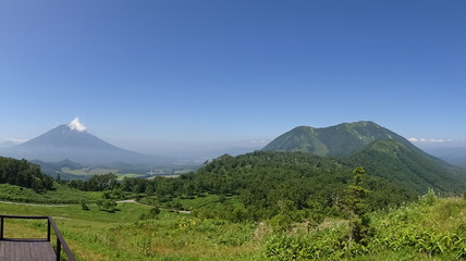 Fototapeta premium The view of Hokkaido in Japan