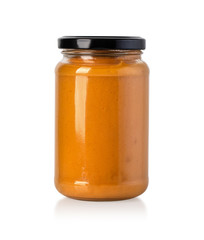 barbecue sauces in glass jar