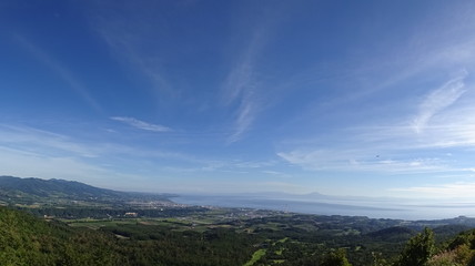 The view of Hokkaido in Japan