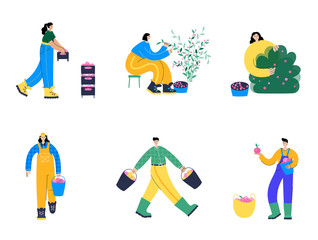 Garden work concept vector 