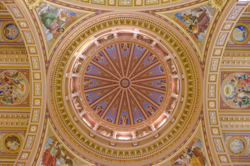 interior of the basilica church  of sancto antonio hujus civitatis patrono