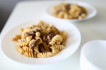 Classic homemade dish for couple