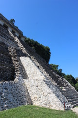 国境近くのマヤ遺跡　世界遺産　パレン家遺跡（メキシコ）