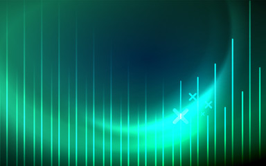 Abstract background - blue neon line design for Wallpaper, Banner, Background, Card, Book Illustration, landing page