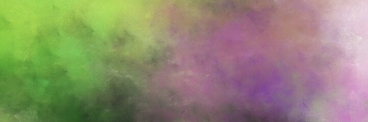 beautiful gray gray, thistle and yellow green color background with space for text or image. vintage texture, distressed old textured painted design. can be used as horizontal background texture
