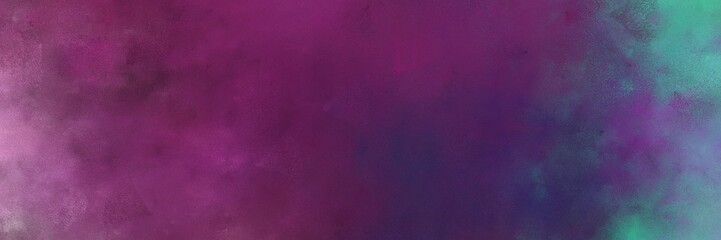 beautiful old mauve, cadet blue and slate gray color background with space for text or image. vintage texture, distressed old textured painted design. can be used as header or banner