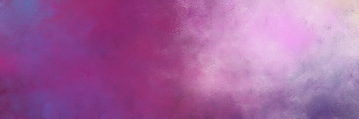 beautiful antique fuchsia and thistle color background with space for text or image. vintage texture, distressed old textured painted design. can be used as horizontal background graphic