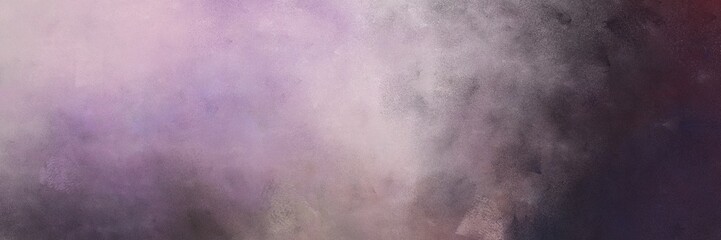 beautiful abstract painting background graphic with pastel purple, very dark violet and old mauve colors and space for text or image. can be used as horizontal background graphic