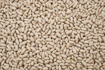 white kidney beans background or texture concept