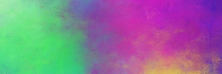 Fototapeta premium beautiful moderate violet, pastel green and gray gray color background with space for text or image. vintage texture, distressed old textured painted design. can be used as header or banner