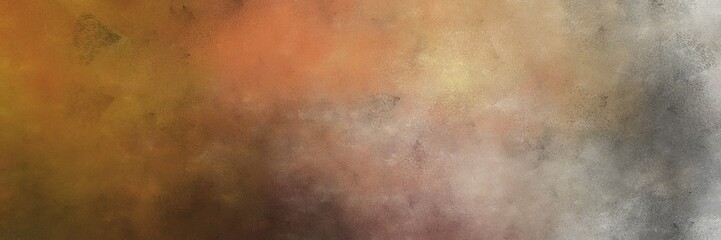 beautiful abstract painting background graphic with pastel brown, old mauve and silver colors and space for text or image. can be used as horizontal background texture