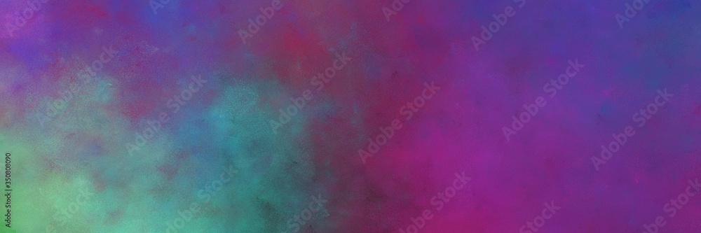 Fototapete beautiful abstract painting background graphic with dark slate blue, cadet blue and slate gray color
