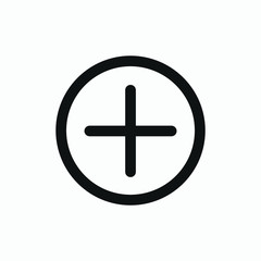 cross symbol icon