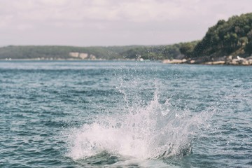 Holiday on adriatic sea in Lanterna Porec Istarska Croatia