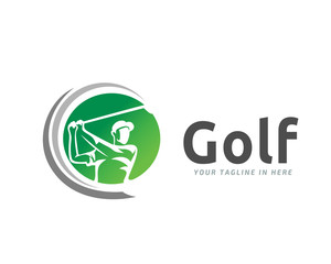Circle Golf logo design inspiration