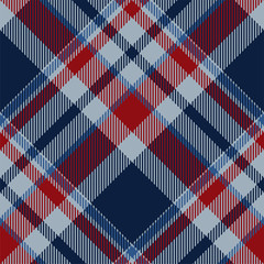 Tartan scotland seamless plaid pattern vector. Retro background fabric. Vintage check color square geometric texture.