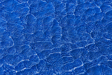  Blu water in swimming pool rippled water detail background
