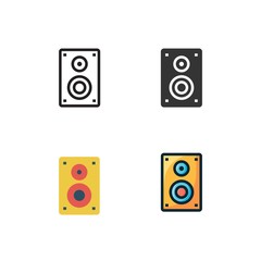 speaker icon vector illustration sign