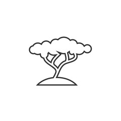tree icon vector illustration sign