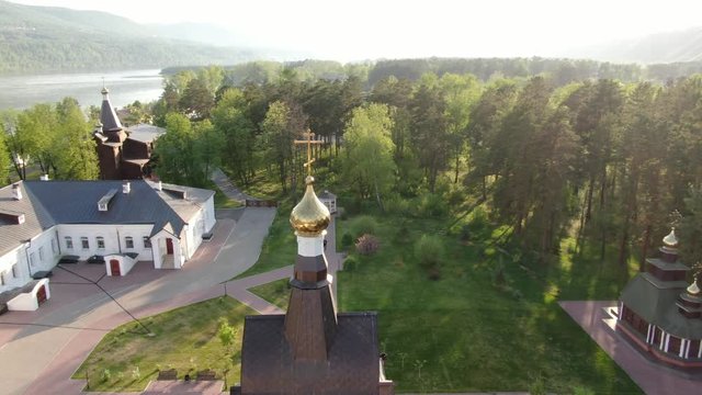View of the dome of the Church from a height