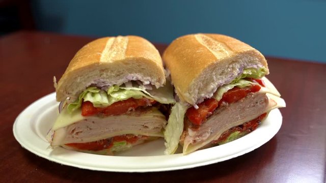 Italian hero sandwich