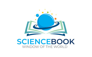 Creative Book icon logo design template