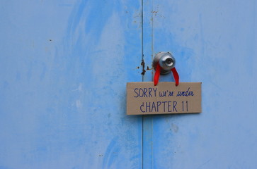 Sorry, we're under chapter 11