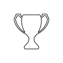 Trophy line icon