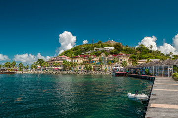 Baie de Marigot &agrave; Saint-Martin