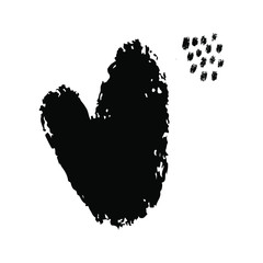 Hand painted brush stroke for your design.