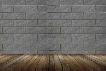 empty room with wooden floor