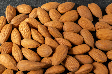 almonds close up