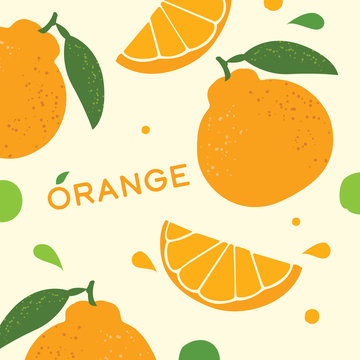 Jeju Island Orange Hallabong on a white background