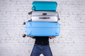 The man with the suitcases
