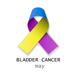 purple blue and gold ribbon color