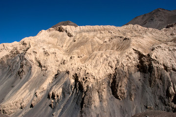 mountains in the desert at lamayuru ladakh