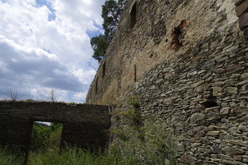 Burgruine Südbömen in Tschechien