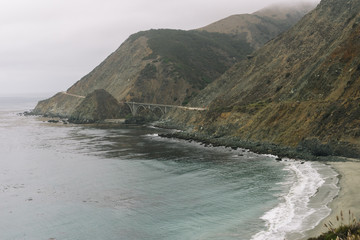Fototapeta na wymiar Pacific Coast Highway