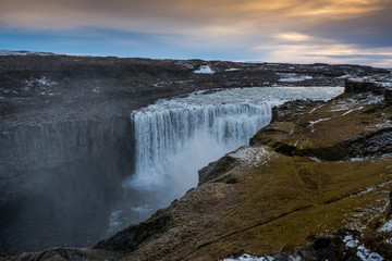 Dettofoss waterfall in northeast Iceland