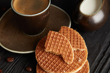 Espresso / dark food photography