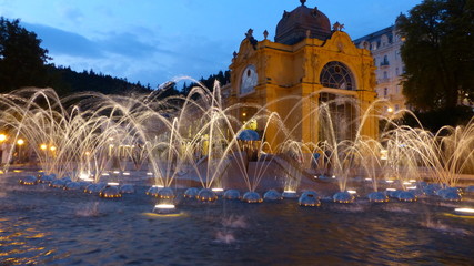 Maxim Gorki Kolonnade in Marienbad / Mariánské Lázně