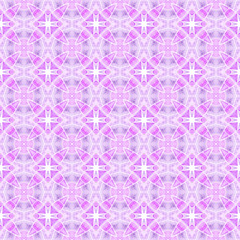 Medallion seamless pattern. Purple classy boho 
