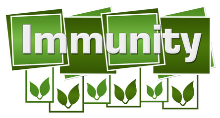 Immunity Green Leaves Squares Boxes 