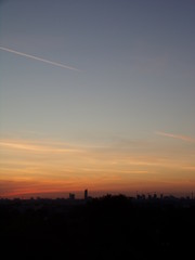 London City Rooftop Sunrise