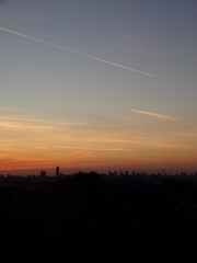 London City Rooftop Sunrise