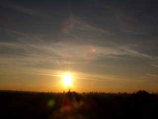 London City Rooftop Sunrise