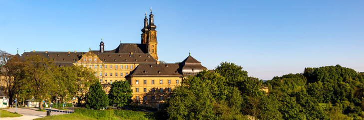 Kloster Banz in Bad Staffelstein, Panorama, Panorama.
