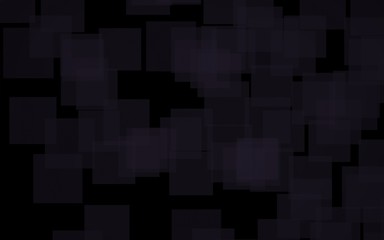 Black abstract background. Backdrop with grey squares. 3D illustration